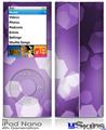 iPod Nano 4G Skin - Bokeh Hex Purple