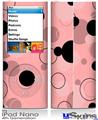 iPod Nano 4G Skin - Lots of Dots Pink on Pink