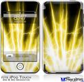 iPod Touch 2G & 3G Skin - Lightning Yellow