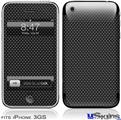 iPhone 3GS Skin - Carbon Fiber