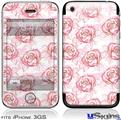iPhone 3GS Skin - Flowers Pattern Roses 13