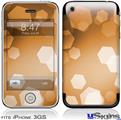 iPhone 3GS Skin - Bokeh Hex Orange