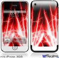 iPhone 3GS Skin - Lightning Red