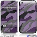 iPhone 3GS Skin - Camouflage Purple
