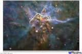 Poster 36"x24" - Hubble Images - Mystic Mountain Nebulae