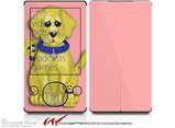 Puppy Dogs on Pink - Decal Style skin fits Zune 80/120GB  (ZUNE SOLD SEPARATELY)