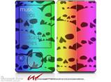 Rainbow Skull Collection - Decal Style skin fits Zune 80/120GB  (ZUNE SOLD SEPARATELY)
