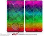 Rainbow Butterflies - Decal Style skin fits Zune 80/120GB  (ZUNE SOLD SEPARATELY)