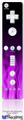 Wii Remote Controller Face ONLY Skin - Fire Flames Purple