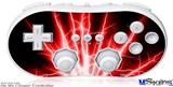Wii Classic Controller Skin - Lightning Red
