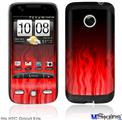 HTC Droid Eris Skin - Fire Flames Red