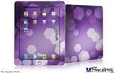 iPad Skin - Bokeh Hex Purple