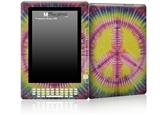 Tie Dye Peace Sign 104 - Decal Style Skin for Amazon Kindle DX