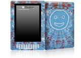 Tie Dye Happy 101 - Decal Style Skin for Amazon Kindle DX