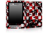 Checker Graffiti - Decal Style Skin for Amazon Kindle DX
