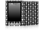 Skull and Crossbones Pattern - Decal Style Skin for Amazon Kindle DX