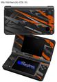 Baja 0014 Burnt Orange - Decal Style Skin fits Nintendo DSi XL (DSi SOLD SEPARATELY)