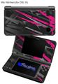 Baja 0014 Hot Pink - Decal Style Skin fits Nintendo DSi XL (DSi SOLD SEPARATELY)