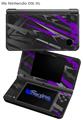 Baja 0014 Purple - Decal Style Skin fits Nintendo DSi XL (DSi SOLD SEPARATELY)