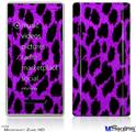 Zune HD Skin - Purple Leopard