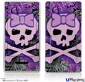Zune HD Skin - Purple Girly Skull