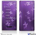 Zune HD Skin - Bokeh Butterflies Purple