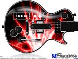Guitar Hero III Wii Les Paul Skin - Lightning Red