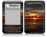 Set Fire To The Sky - Decal Style Skin fits Amazon Kindle 3 Keyboard (with 6 inch display)