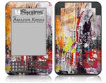 Abstract Graffiti - Decal Style Skin fits Amazon Kindle 3 Keyboard (with 6 inch display)