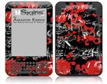 Emo Graffiti - Decal Style Skin fits Amazon Kindle 3 Keyboard (with 6 inch display)