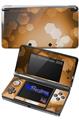 Bokeh Hex Orange - Decal Style Skin fits Nintendo 3DS (3DS SOLD SEPARATELY)