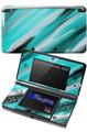 Paint Blend Teal - Decal Style Skin fits Nintendo 3DS (3DS SOLD SEPARATELY)