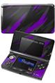 Jagged Camo Purple - Decal Style Skin fits Nintendo 3DS (3DS SOLD SEPARATELY)