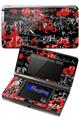 Emo Graffiti - Decal Style Skin fits Nintendo 3DS (3DS SOLD SEPARATELY)