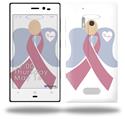 Angel Ribbon Hope - Decal Style Skin (fits Nokia Lumia 928)