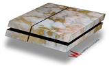 Vinyl Decal Skin Wrap compatible with Sony PlayStation 4 Original Console Pastel Gilded Marble (PS4 NOT INCLUDED)