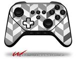 Chevrons Gray And Charcoal - Decal Style Skin fits original Amazon Fire TV Gaming Controller