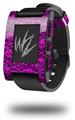 Pink Skull Bones - Decal Style Skin fits original Pebble Smart Watch (WATCH SOLD SEPARATELY)