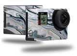 Blue Black Marble - Decal Style Skin fits GoPro Hero 4 Black Camera (GOPRO SOLD SEPARATELY)