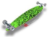 Folder Doodles Neon Green - Decal Style Vinyl Wrap Skin fits Longboard Skateboards up to 10"x42" (LONGBOARD NOT INCLUDED)