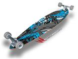 Baja 0032 Blue Medium - Decal Style Vinyl Wrap Skin fits Longboard Skateboards up to 10"x42" (LONGBOARD NOT INCLUDED)