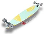 Lemons Blue - Decal Style Vinyl Wrap Skin fits Longboard Skateboards up to 10"x42" (LONGBOARD NOT INCLUDED)