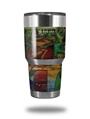 Skin Decal Wrap for Yeti Tumbler Rambler 30 oz Reel Life 114 - 01 (TUMBLER NOT INCLUDED)