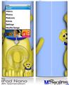 iPod Nano 4G Skin - Puppy Dogs on Blue