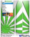 iPod Nano 4G Skin - Rising Sun Japanese Green