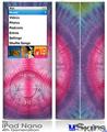 iPod Nano 4G Skin - Tie Dye Peace Sign 110