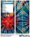 iPod Nano 4G Skin - Tie Dye Bulls Eye 100