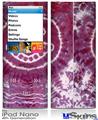 iPod Nano 4G Skin - Tie Dye Happy 100