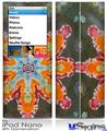 iPod Nano 4G Skin - Tie Dye Star 103