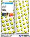 iPod Nano 4G Skin - Smileys on White